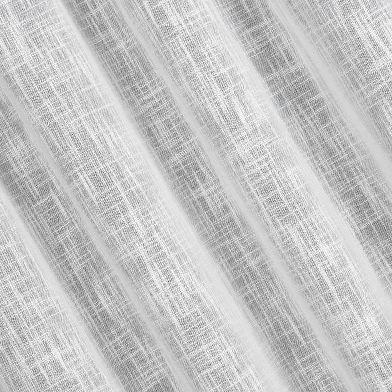 Liren öko stílusú dekor függöny Fehér 140x270 cm