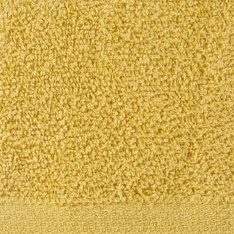 Frottír mosdókesztyű 400 g/m2 Mustársárga 16x21 cm