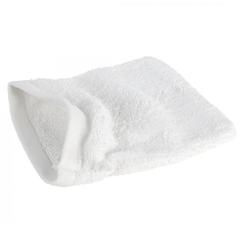 Frottír mosdókesztyű 500 g/m2 Fehér 16x21 cm
