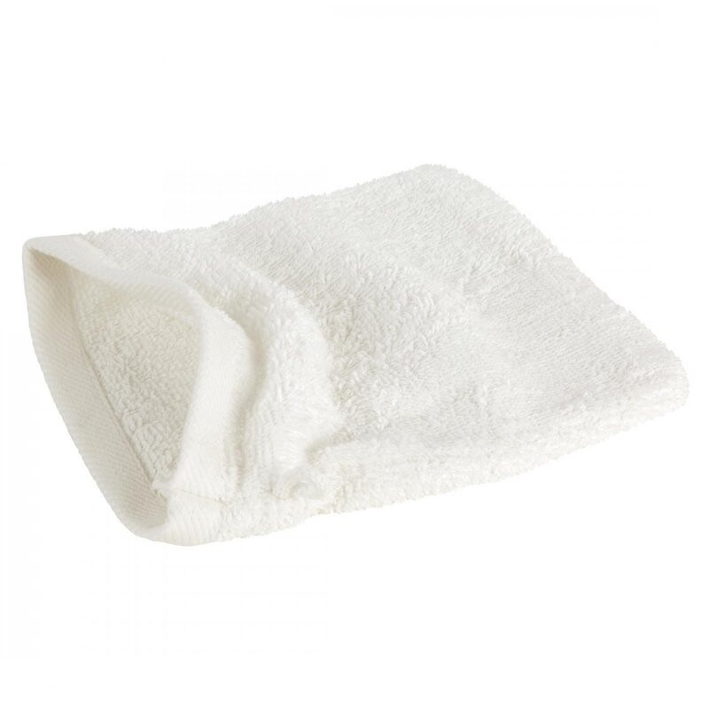 Frottír mosdókesztyű 500 g/m2 Krémszín 16x21 cm