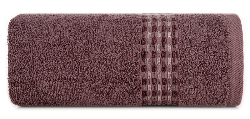 Riva jacquard törölköző Halványlila 50x90 cm