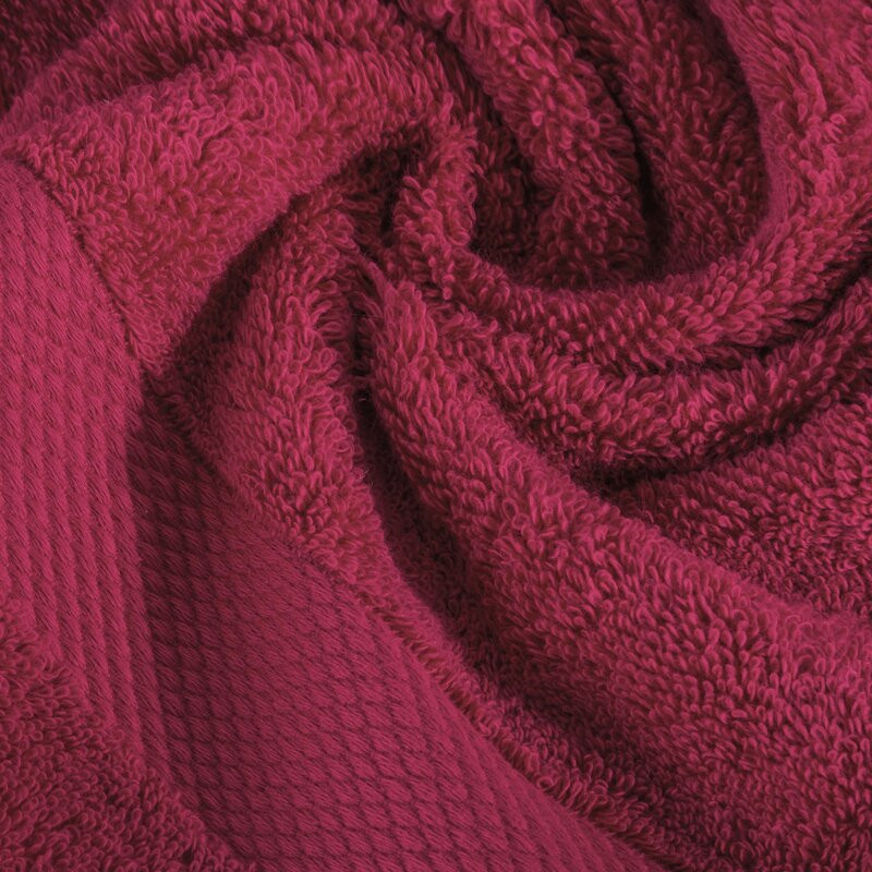 Lorita csíkos törölköző Magenta 50x90 cm