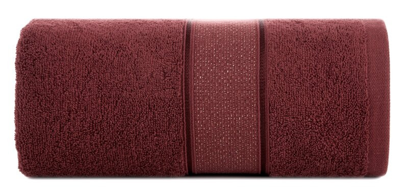 Liana puha törölköző Bordó 50x90 cm