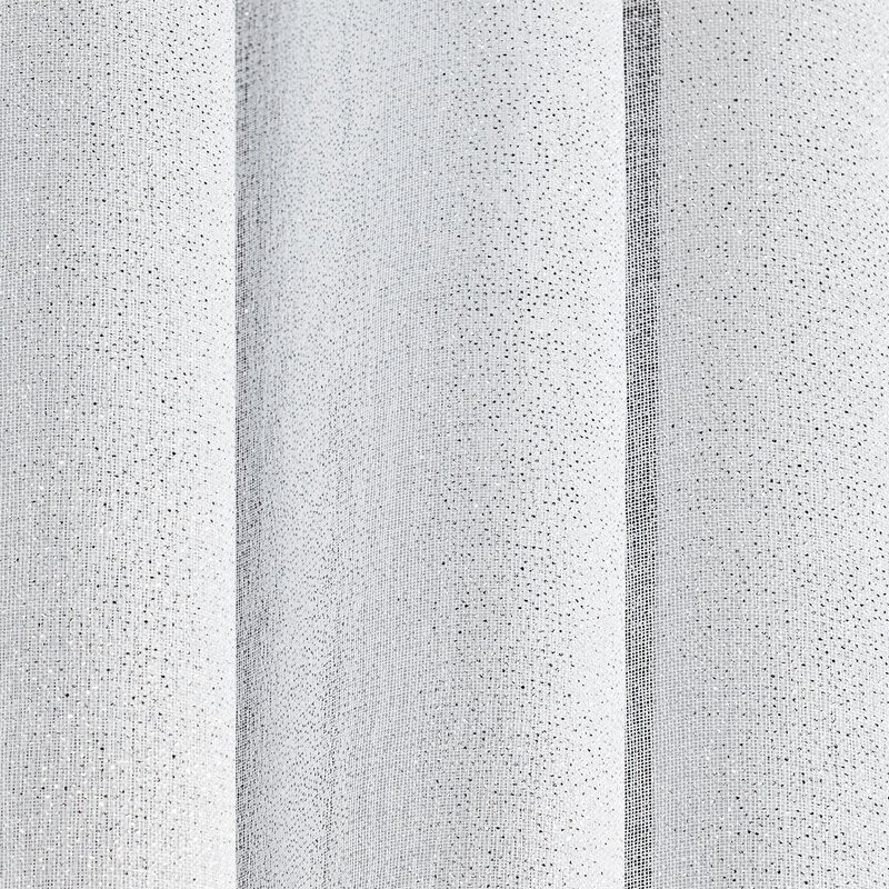 Lena mintás dekor függöny Fehér 350x250 cm