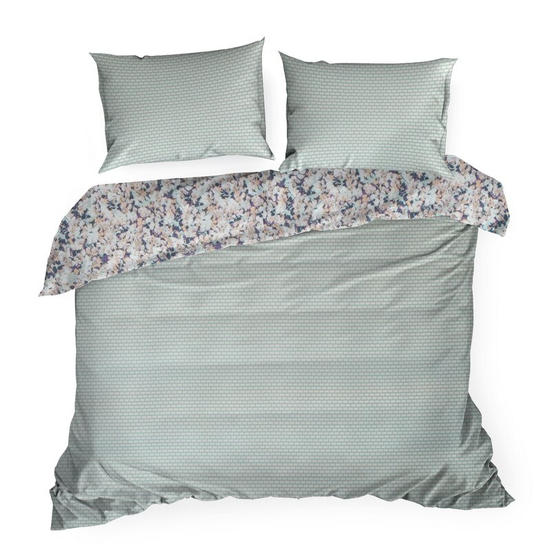 Esprit pamut ágyneműhuzat Menta 160x200 cm - 70x80 cm 2db