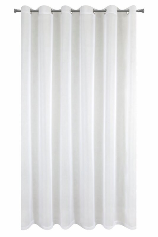 Lucy fényáteresztő függöny voile anyagból Fehér 300x250 cm