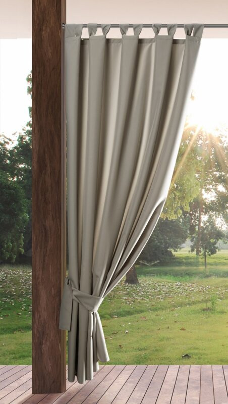 Garden vízálló kerti függöny elkötővel Cappucino 155x240 cm Garden vízálló kerti függöny elkötővel Cappucino 155x240 cm