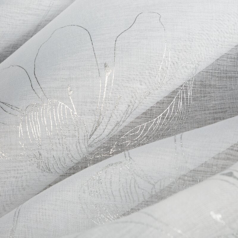 Amalia mintás dekor függöny Fehér 140x250 cm