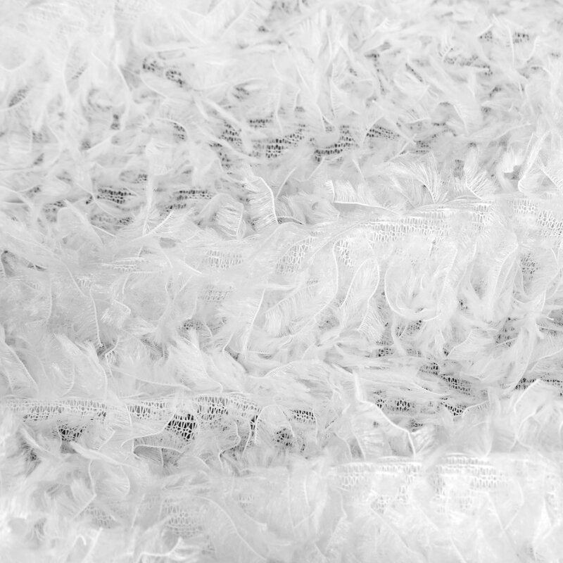 Marion modern fehér függöny Fehér 140x250 cm