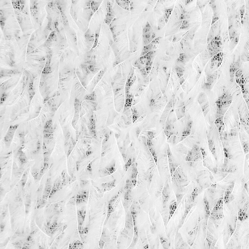 Marion modern fehér függöny Fehér 140x250 cm