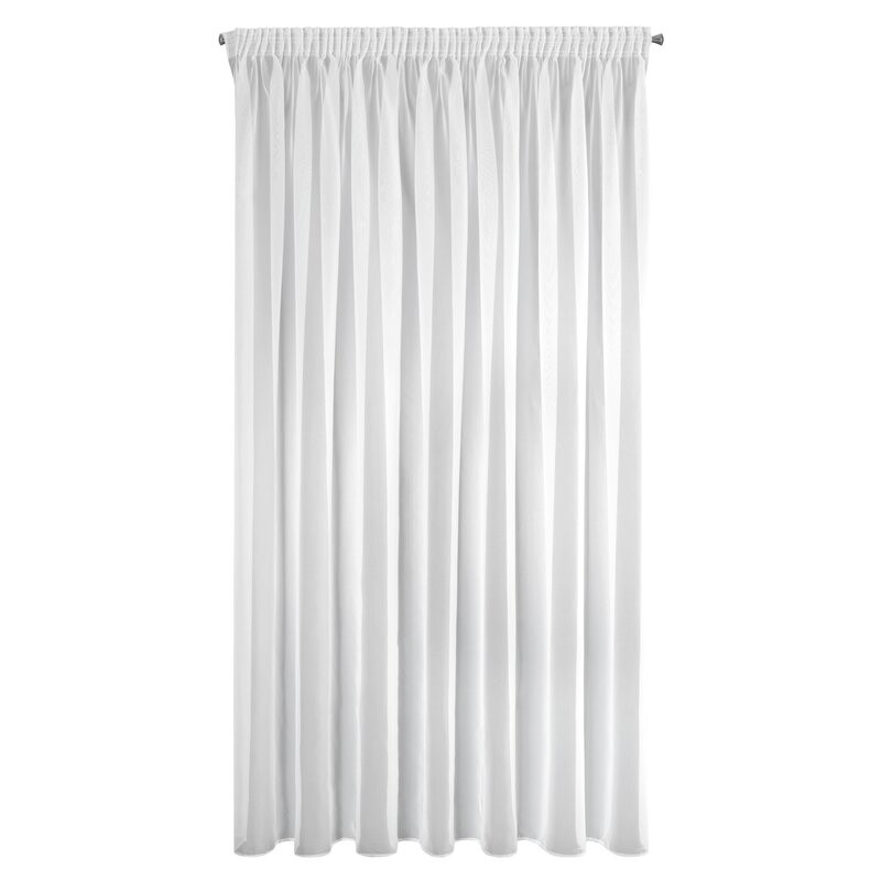 Lucy voile függöny Fehér 300x270 cm