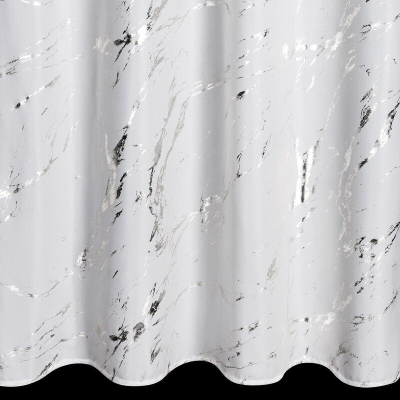 Lani mintás dekor függöny Fehér 140x250 cm