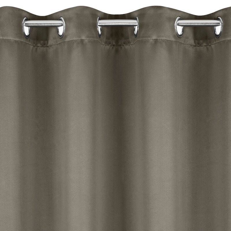 Nerisa bézs sötétítő függöny Sötétbézs 140x250 cm Nerisa bézs sötétítő függöny Sötétbézs 140x250 cm