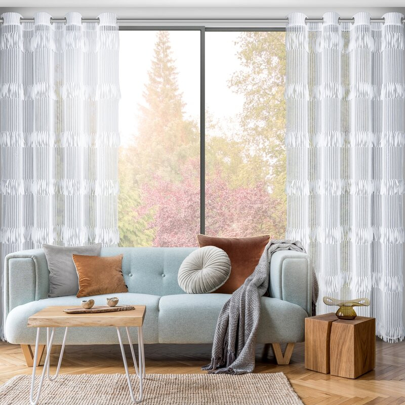 Sotera Eva Minge fehér függöny 140x250 cm