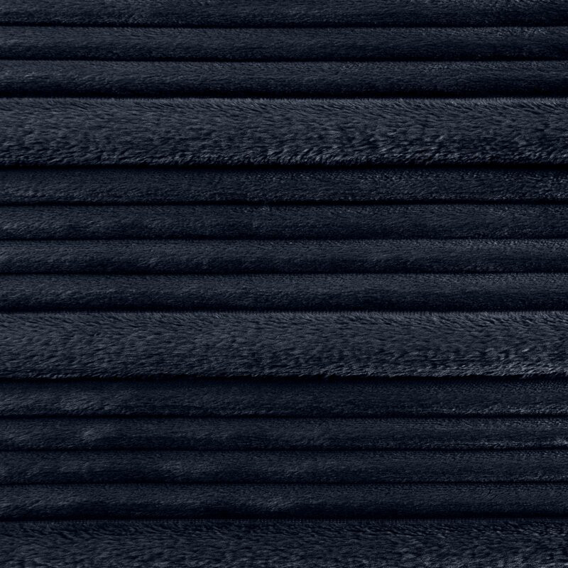Nina puha plüss pléd Gránátkék 150x200 cm
