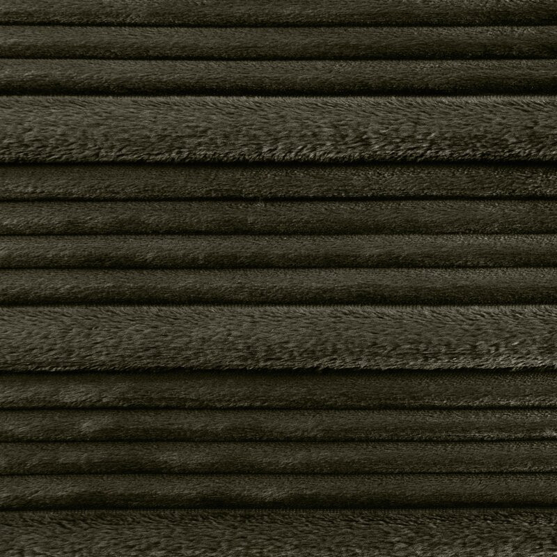 Nina puha plüss pléd Olívazöld 200x220 cm