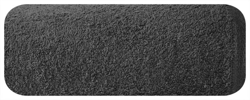 Egyszínű klasszikus törölköző 400 g/m2 Fekete 70x140 cm