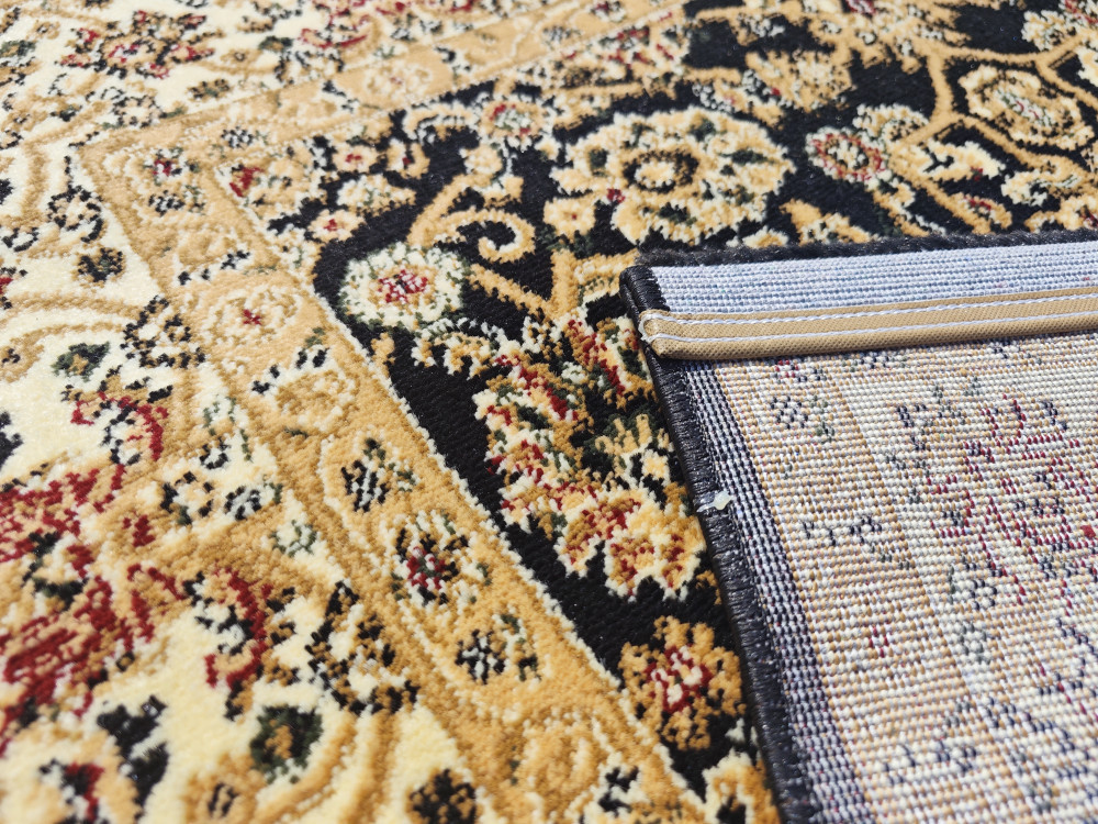 TOP! Den. Elit 3958 Fekete 60x220cm szőnyeg