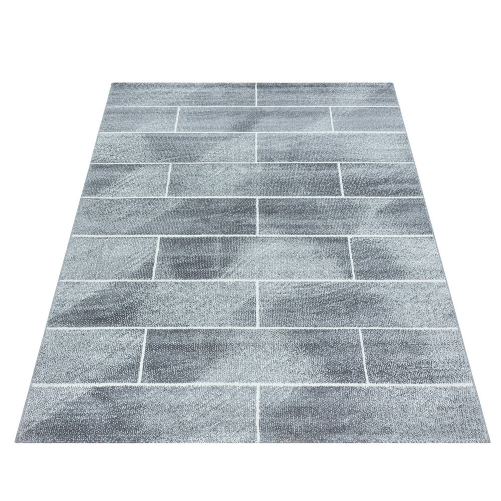 TOP! Ay. beta 1110 szürke 80x150cm kockás szőnyeg