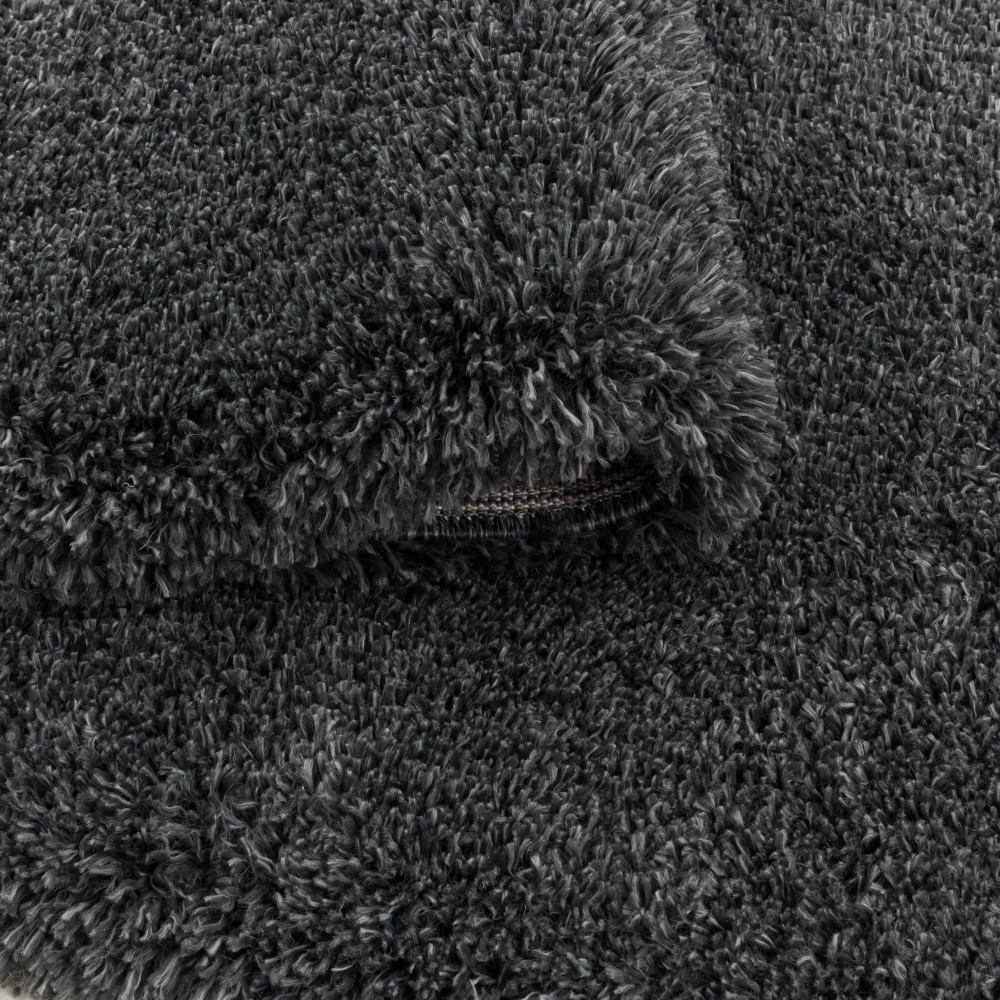 TOP! Ay. FLUFFY 3500 GREY 120 x 120 -kör szőnyeg
