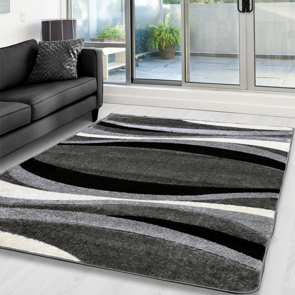 Den. Comfort SZÜRKE 4784 60szett=60x220+2dbx60x110CM-MODERN SZŐNYEG