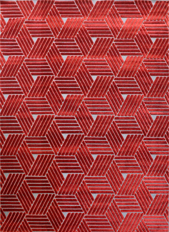 Ber. GILAM 2901 piros 160 x 230 cm modern szőnyeg