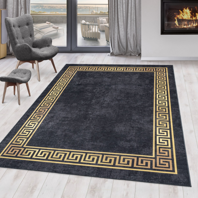 Ay. FIESTA 4305 BLACK 120X170 szőnyeg