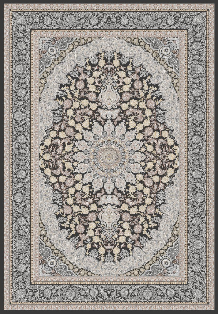 Ber. DELUXE 9092 bézs 140 x 190cm klasszikus szőnyeg