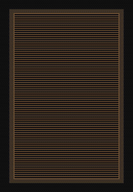 Ber. EQOS 0001 barna 40 x 60 cm modern szőnyeg