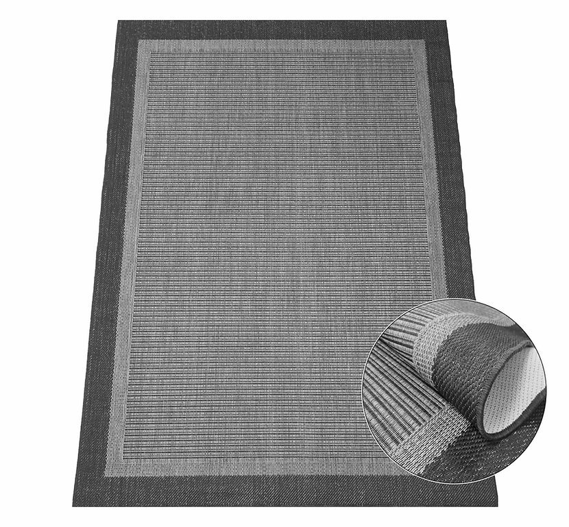 Ber. EQOS 0001 szürke 160 x 220 cm modern szőnyeg