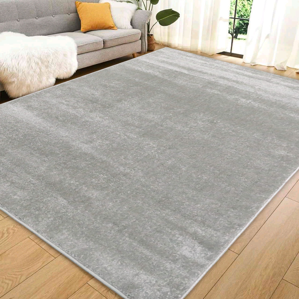 Den. Side egyszínű L.szürke 80x250cm modern szőnyeg