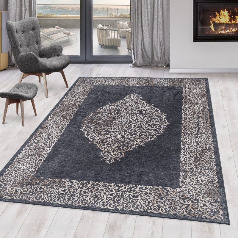 Ay. FIESTA 4303 BLACK 160X230