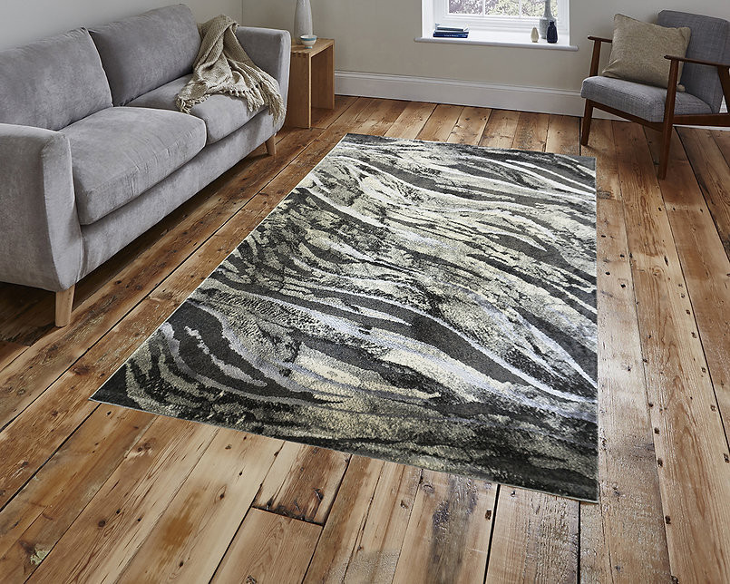 Ber. MARVEL 7603 szürke 80 X 150 cm -modern szőnyeg