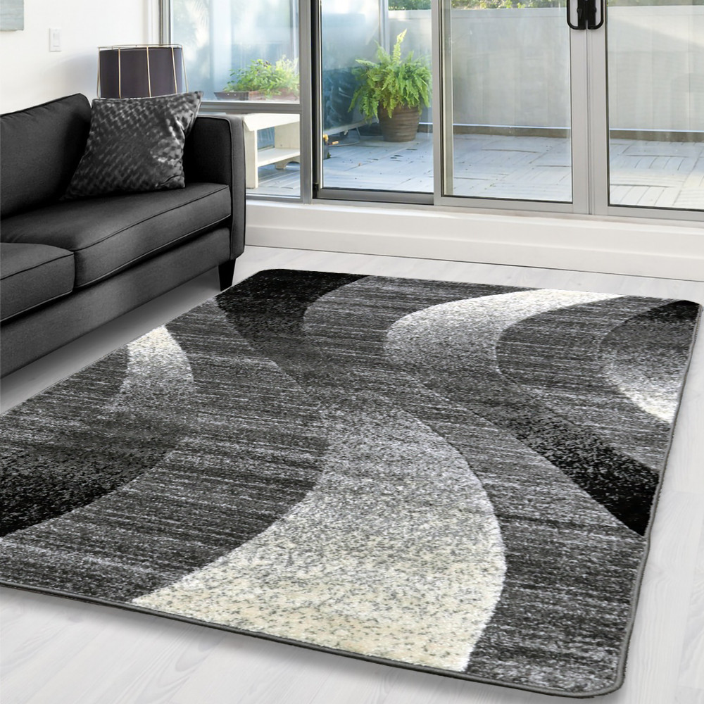 Den. Comfort SZÜRKE 4802 120x170CM-MODERN SZŐNYEG