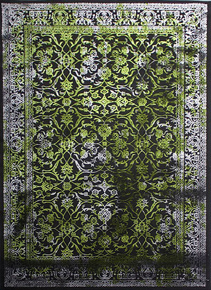 Ber. Jawa 5128 Szürke-Zöld 120x180cm szőnyeg