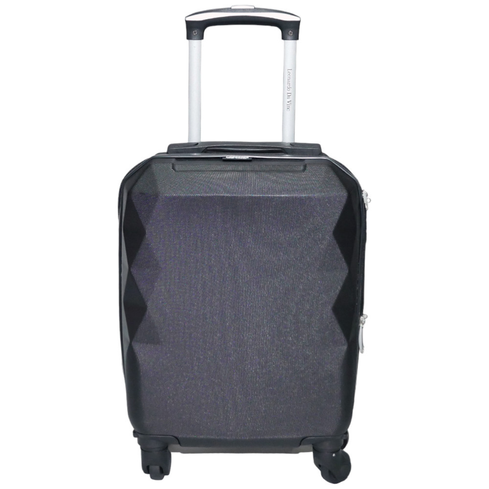 Cube Fekete keményfalú bőrönd 40cmx31cmx19cm-kis méretű kabin bőrönd
