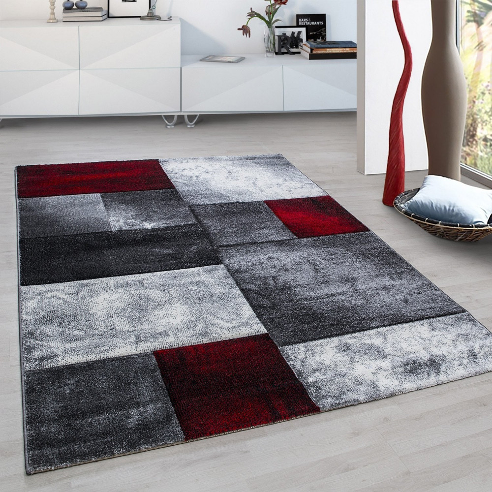 Ay. Hawaii 1710 piros 120x170cm modern szőnyeg