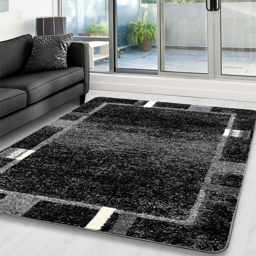 Den. Comfort SZÜRKE 6889 60szett=60x220cm+2dbx60x110CM-MODERN SZŐNYEG