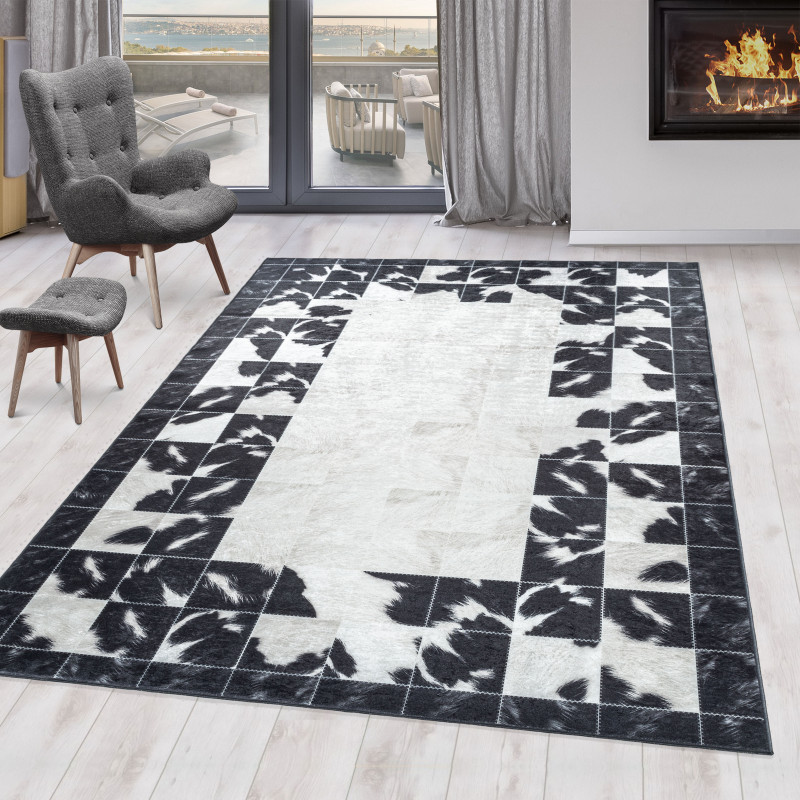 Ay. FIESTA 4307 BLACK 120X170 szőnyeg