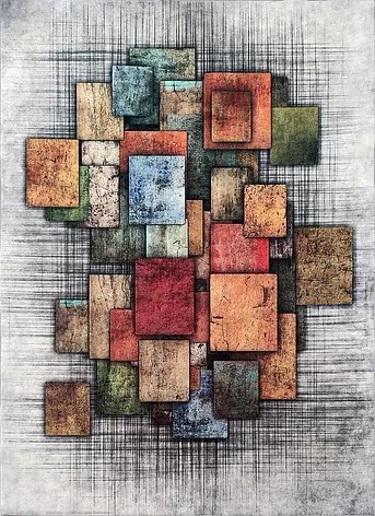 Ber. Porte 2116 multi 80x150cm- modern vékony szőnyeg