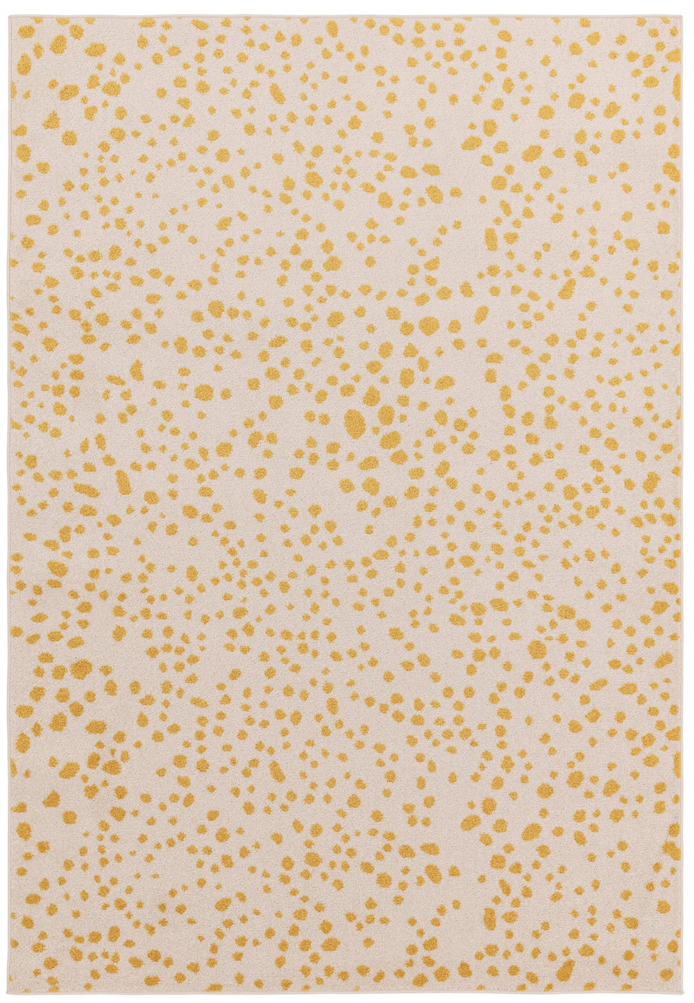 ASY Muse 120x170cm sárga Spotty szőnyeg MU12