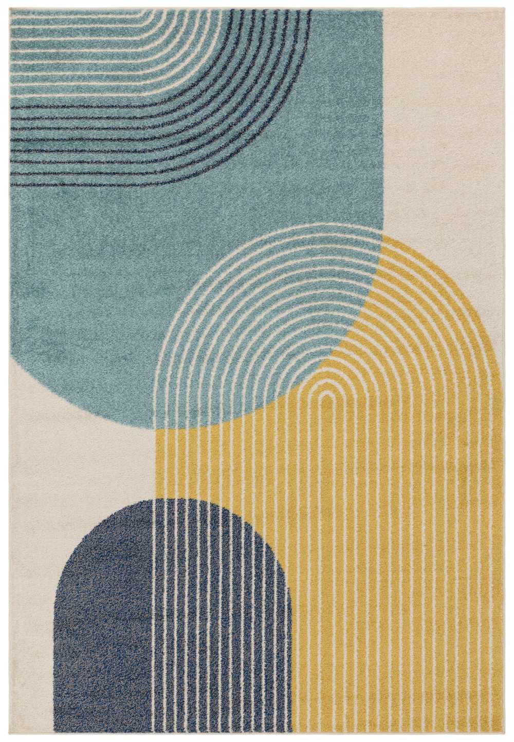 ASY Muse 160x230cm Blue Retro Rug MU15 szőnyeg