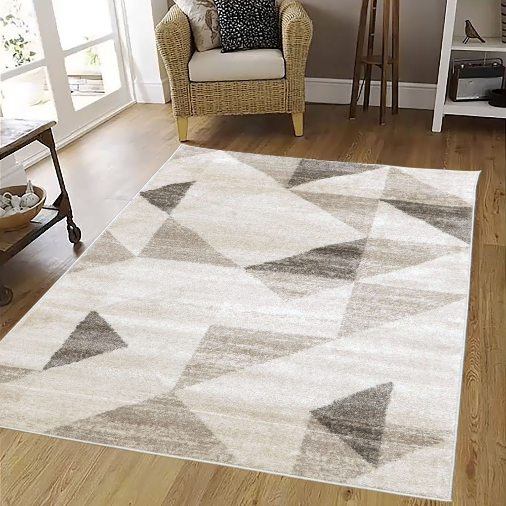 Den. Promo 1253 krém-bézs 60szett=60x220cm+2dbx60x110cm modern szőnyeg