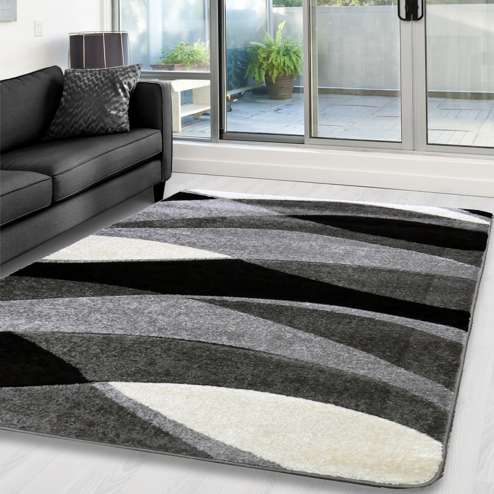 Den. Comfort SZÜRKE 4803 60szett=60x220cm+2dbx60x110CM-MODERN SZŐNYEG