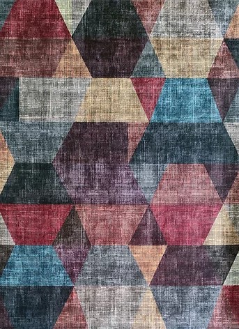 Ber. Porte 2032 multi 120x180cm- modern vékony szőnyeg