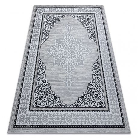 Kab. Modern GLOSS szőnyeg 8490 52 elegáns, elefántcsont / szürke 120x170 cm