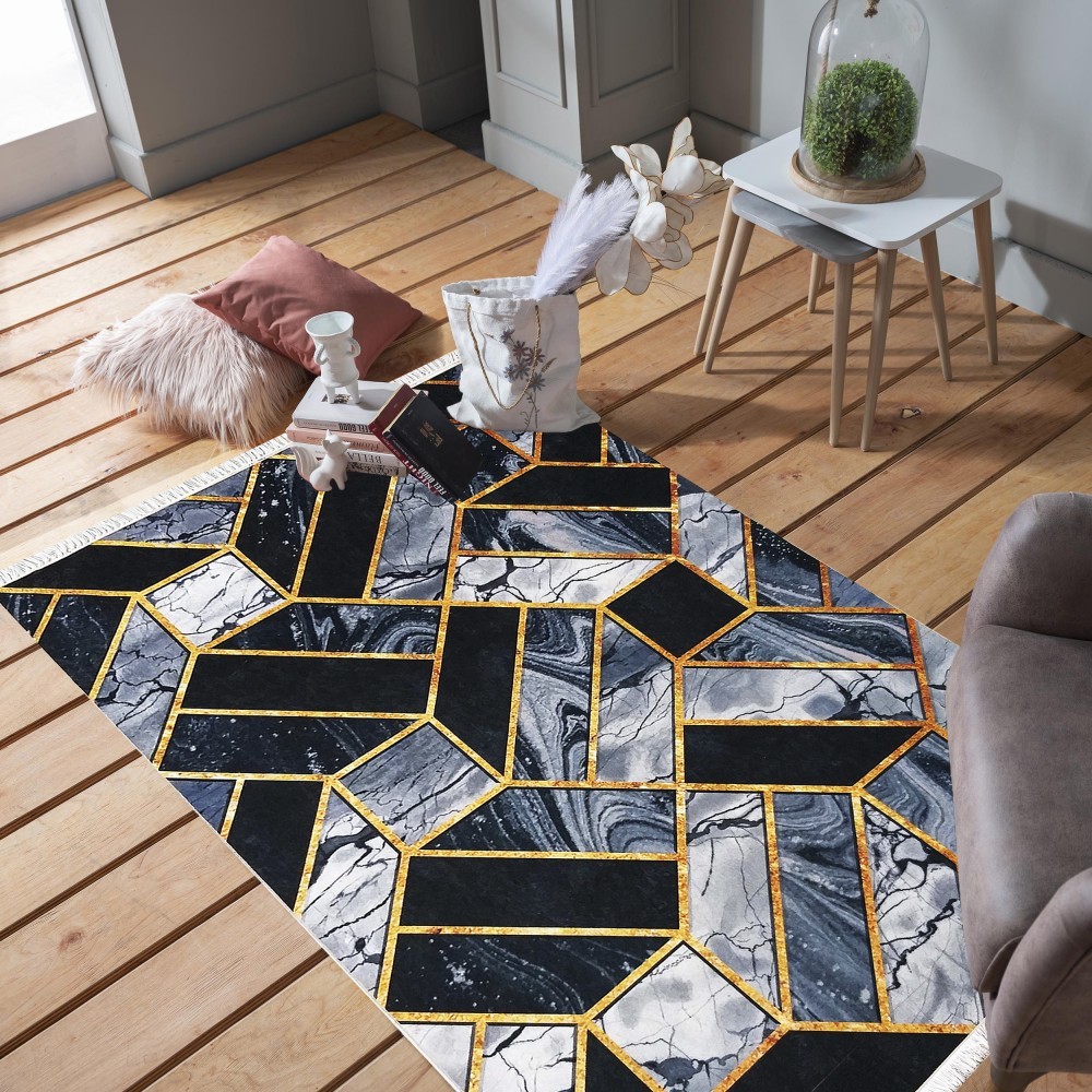Szőnyeg Dy. BLACK&GOLD 04 160 x 220 cm