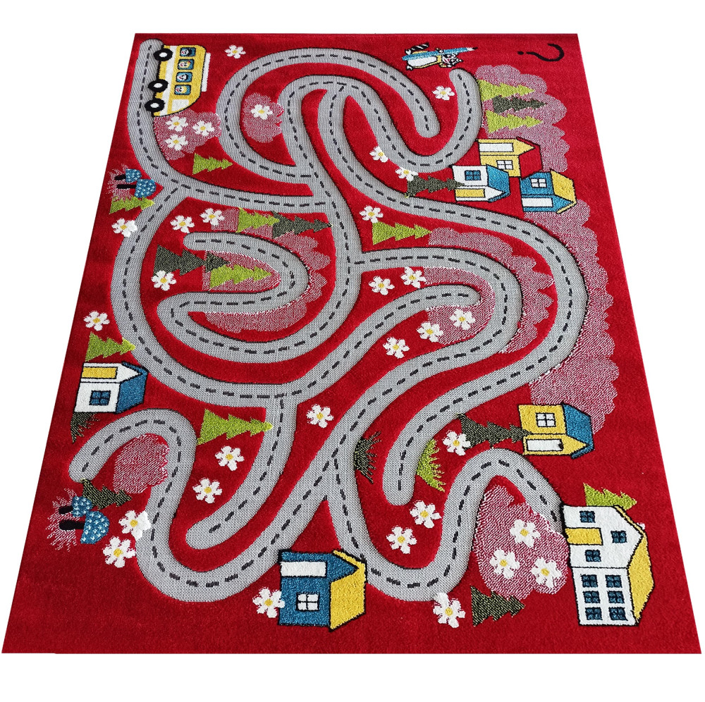 Dy. color kids 02 piros 200 x 290 cm szőnyeg