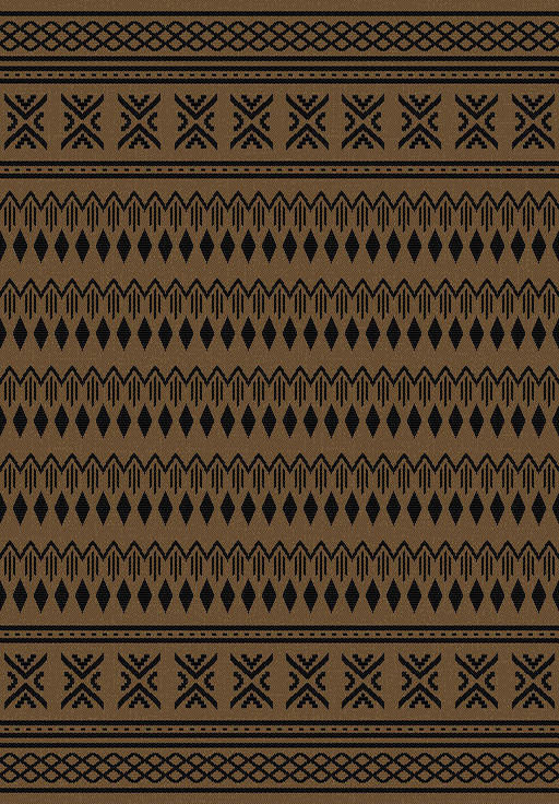 Ber. EQOS 0002 barna 120 x 180 cm modern szőnyeg