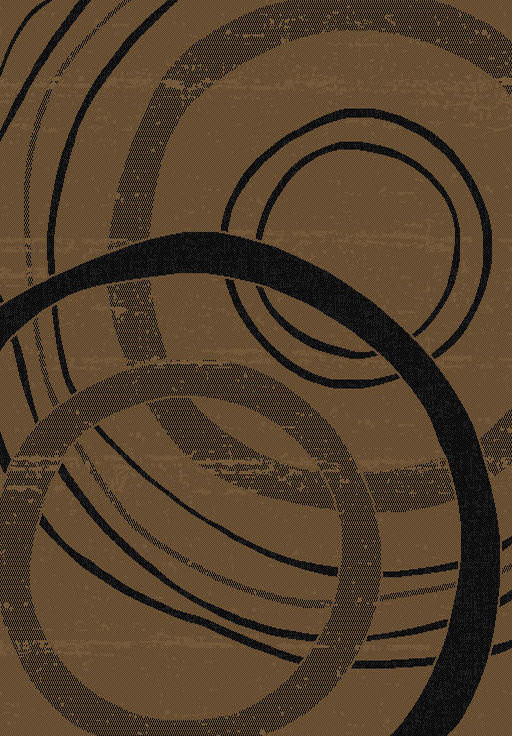 Ber. EQOS 0003 barna 160 x 220 cm modern szőnyeg